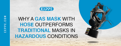 Why a Gas Mask with Hose Outperforms Traditional Masks in Hazardous Conditions